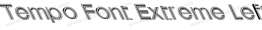 Tempo Font Extreme Lefti字体转换